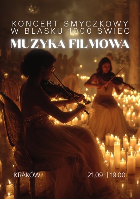 Koncerty przy świecach - Muzyka filmowa - koncert