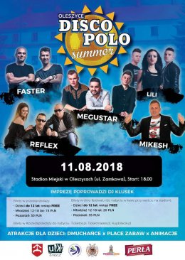 Oleszyce Disco Polo Summer 2018 - koncert
