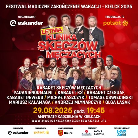 Letnia Klinika Skeczów Męczących 2025 - rejestracja POLSAT - kabaret