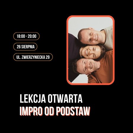 Lekcja otwarta - Wstęp do improwizacji - spektakl