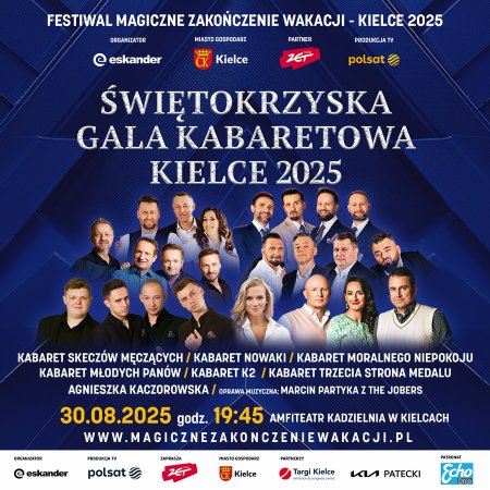 Świętokrzyska Gala Kabaretowa - rejestracja POLSAT - kabaret