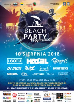 Beach Party Węgorzewo 2018 - Bilety na koncert