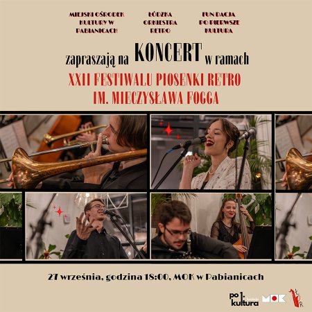 Koncert Łódzkiej Orkiestry Retro - koncert