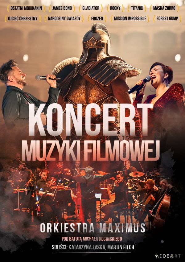Koncert Muzyki Filmowej w wykonaniu Orkiestry Maximus Cieszyn