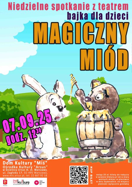 Bajka dla dzieci pt. „MAGICZNY MIÓD” - dla dzieci