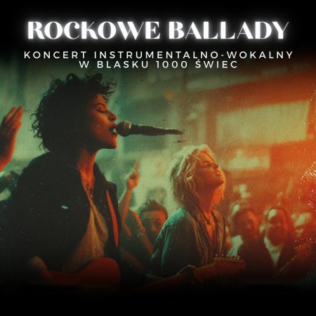 Koncert przy świecach - Rockowe ballady - koncert