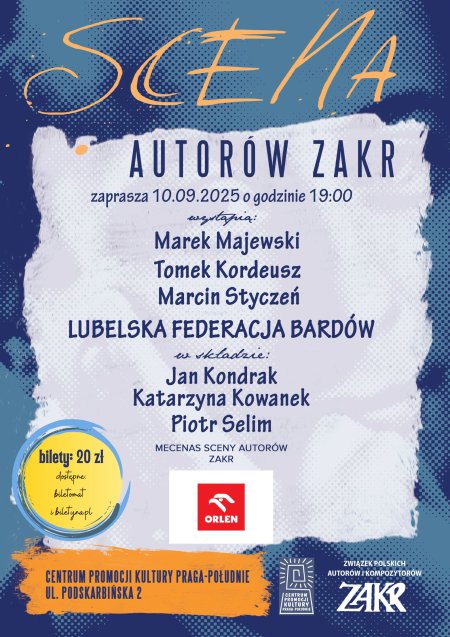 Koncert Sceny Autorów ZAKR - koncert
