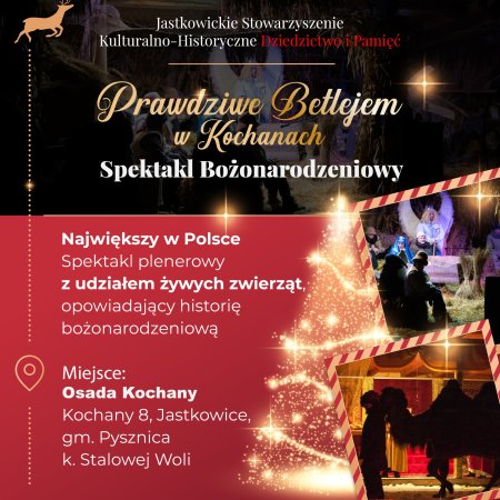 Prawdziwe Betlejem w Kochanach - spektakl