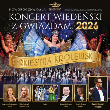 Koncert Wiedeński z Gwiazdami 2026 - W świecie operetki - koncert
