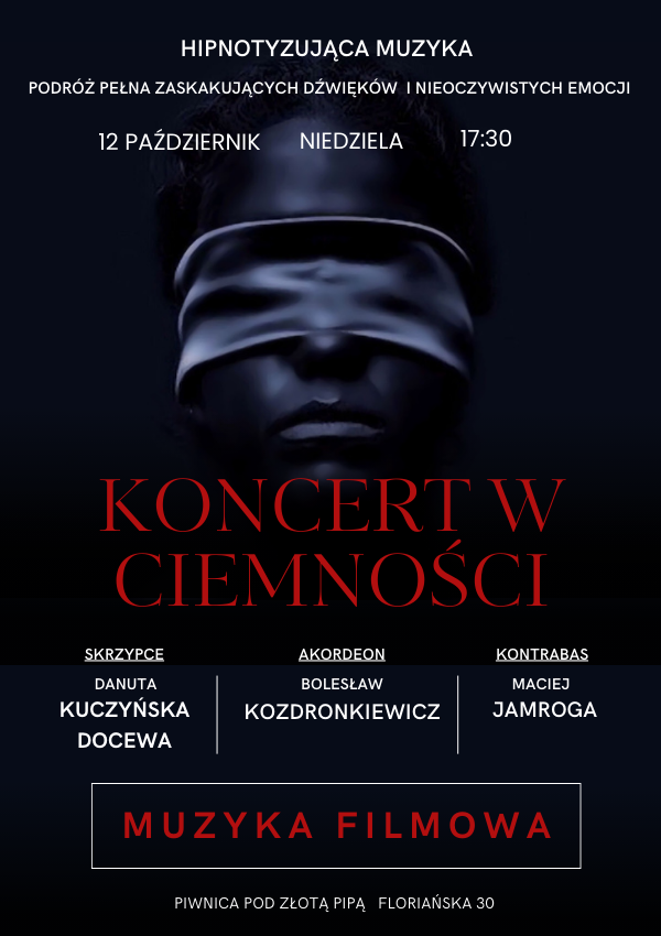 Koncert w ciemności - muzyka filmowa