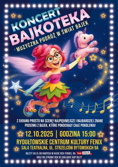 Bajkoteka  - muzyczna podróż w świat bajek - dla dzieci