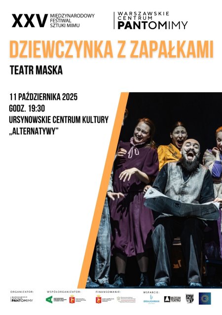 „Dziewczynka z zapałkami” | Teatr Maska | Polska | reżyseria: Bartłomiej Ostapczuk - spektakl