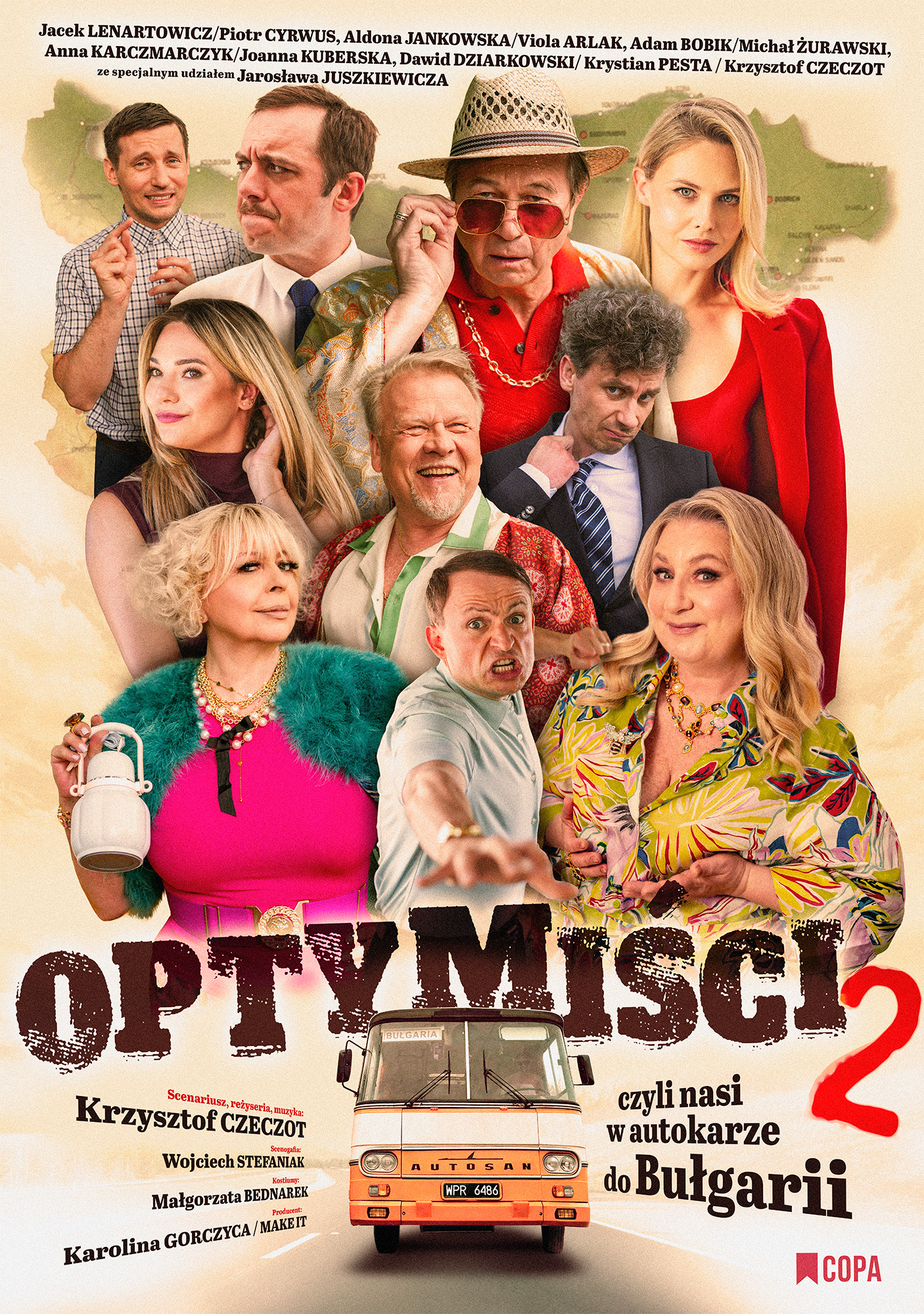 Optymiści 2 – czyli nasi w autokarze do Bułgarii Zielona Góra