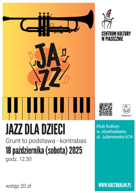 JAZZ DLA DZIECI. GRUNT TO PODSTAWA - KONTRABAS - dla dzieci