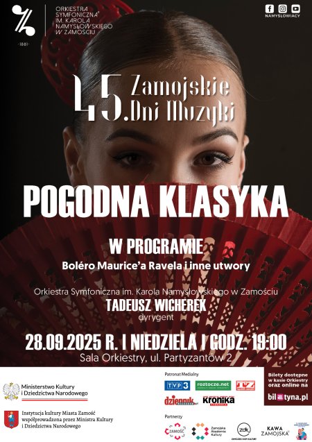 45. Zamojskie Dni Muzyki - Pogodna Klasyka - koncert