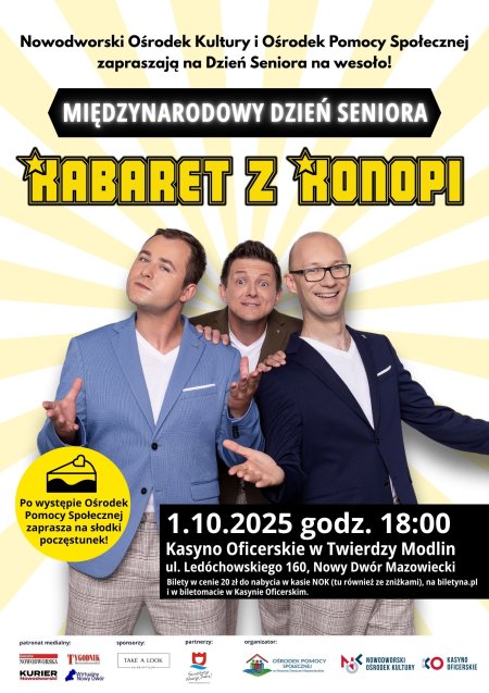 Międzynarodowy Dzień Seniora - Kabaret z Konopi - kabaret