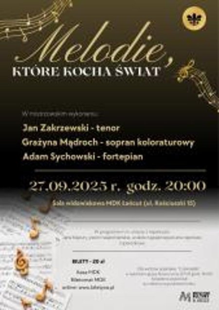 Melodie, które kocha świat - koncert