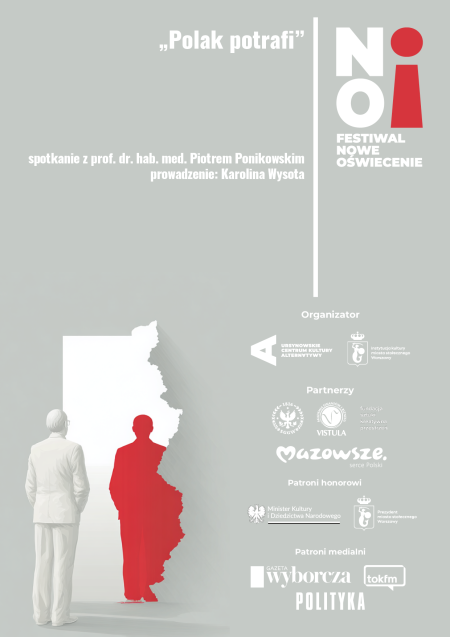 „Polak potrafi” | spotkanie z prof. dr. hab. med. Piotrem Ponikowskim | prowadzenie: Karolina Wysota - festiwal