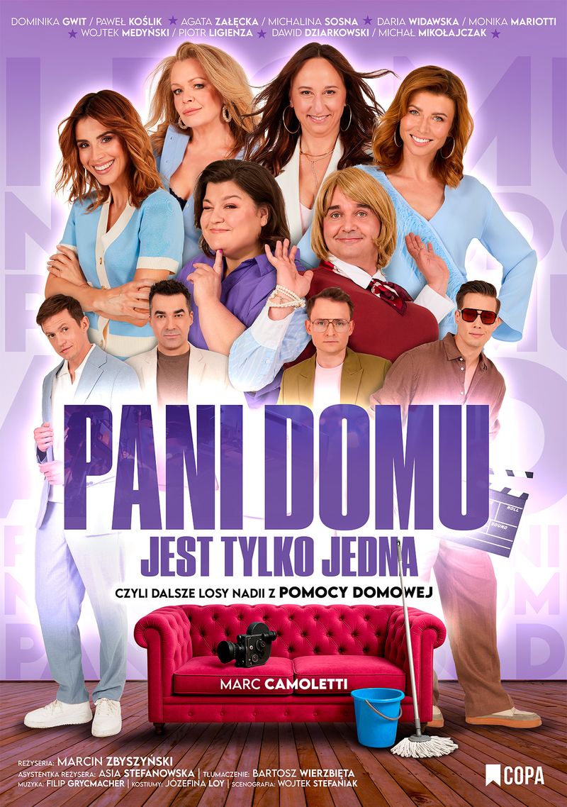 Pani domu jest tylko jedna - spektakl komediowy 2025