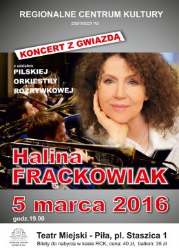 Halina Frąckowiak - koncert