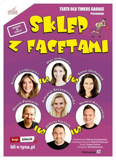 Sklep z facetami - spektakl