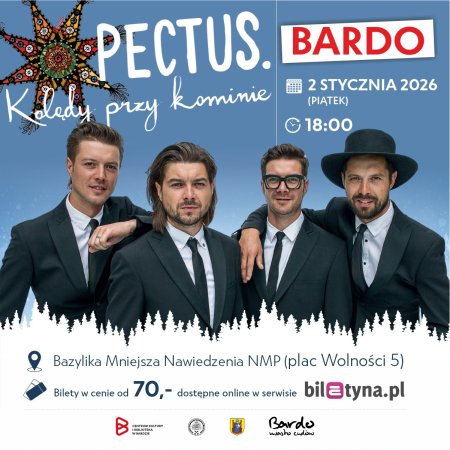 PECTUS Kolędy przy kominie - koncert