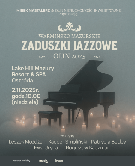 Warmińsko Mazurskie Zaduszki jazzowe Olin 2025 - koncert