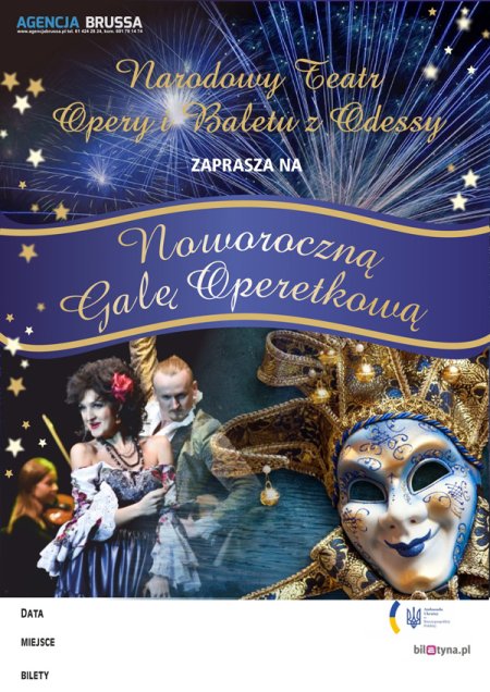 Narodowy Teatr Opery i Baletu z Odessy - Noworoczna Gala Operetkowa - spektakl