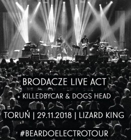 Brodacze Live Act / Killedbycar / Dogs Head - koncert