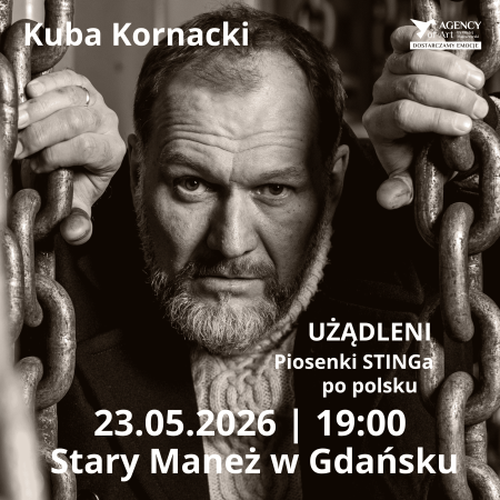 Użądleni - piosenki Stinga po polsku, nowe aranżacje. Kuba Kornacki z zespołem. - koncert