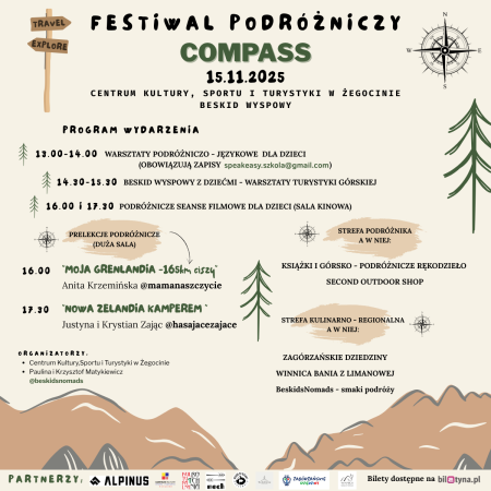 Festiwal Podróżniczy COMPASS - festiwal