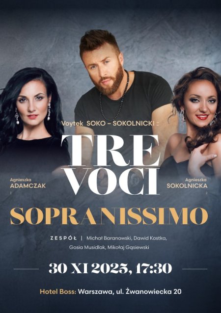 Tre Voci - Sopranissimo - koncert