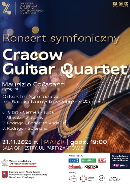 Cracow Guitar Quartet - Koncert symfoniczny - koncert