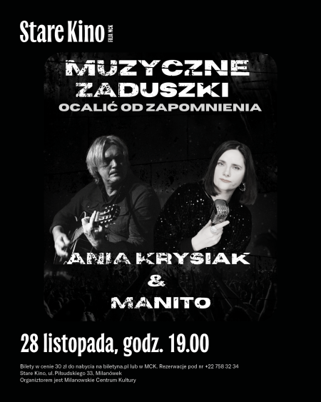 Koncert - Zaduszki Muzyczne - Ocalić od zapomnienia - koncert