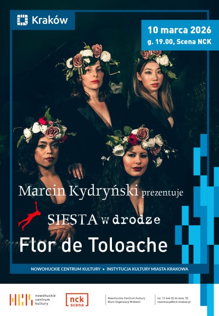 Marcin Kydryński prezentuje: SIESTA w drodze: FLOR DE TOLOACHE - koncert