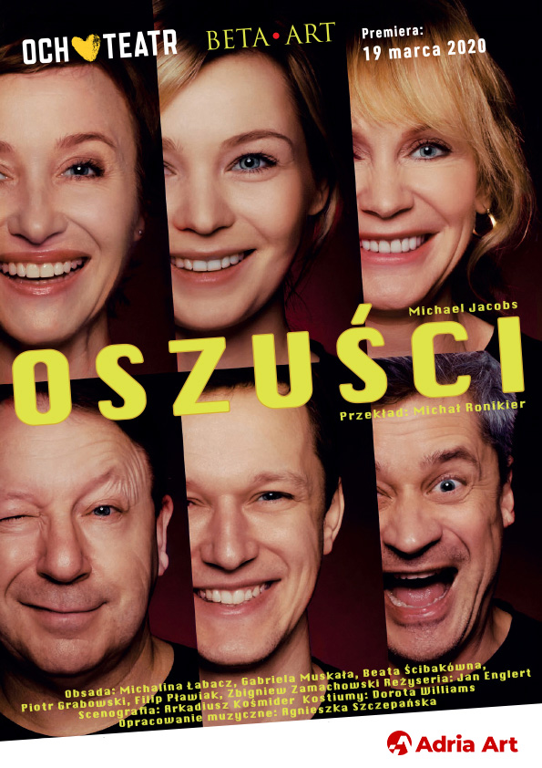 Oszuści - spektakl komediowy Och-Teatru Kraków