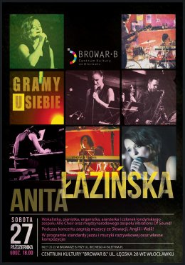 Gramy u siebie: Anita Łazińska - koncert