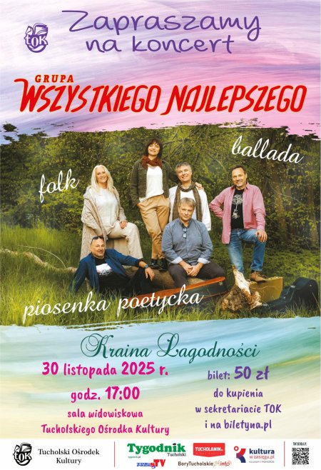 Koncert Wszystkiego Najlepszego Kraina Łagodności w TOK - koncert