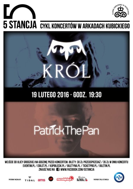 Błażej Król/Patrick the Pan - koncert