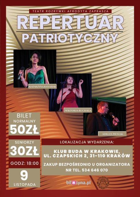 Wieczór z piosenką patriotyczną - koncert