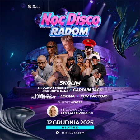 Noc Disco Radom 2025 - koncert