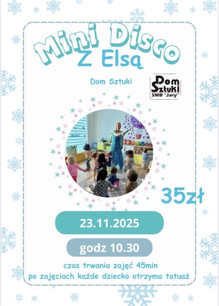 Mini Disco z Elzą - dla dzieci