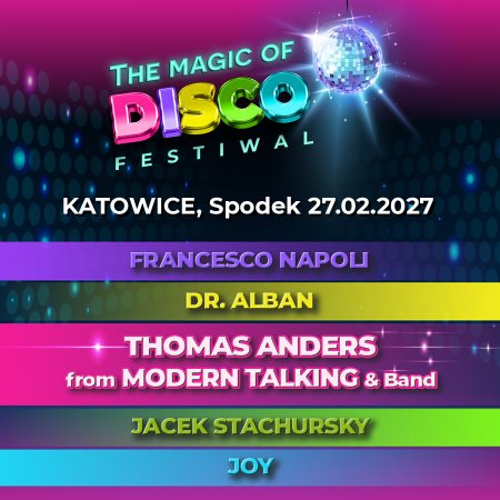 The Magic of Disco Festiwal - Katowice - festiwal