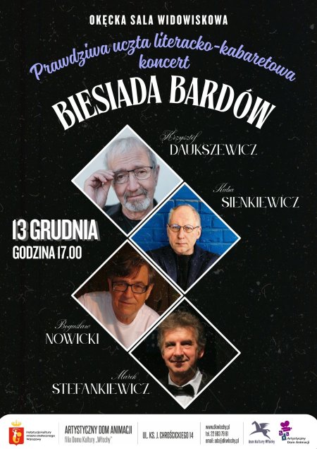 Biesiada Bardów - koncert literacko-kabaretowy - koncert