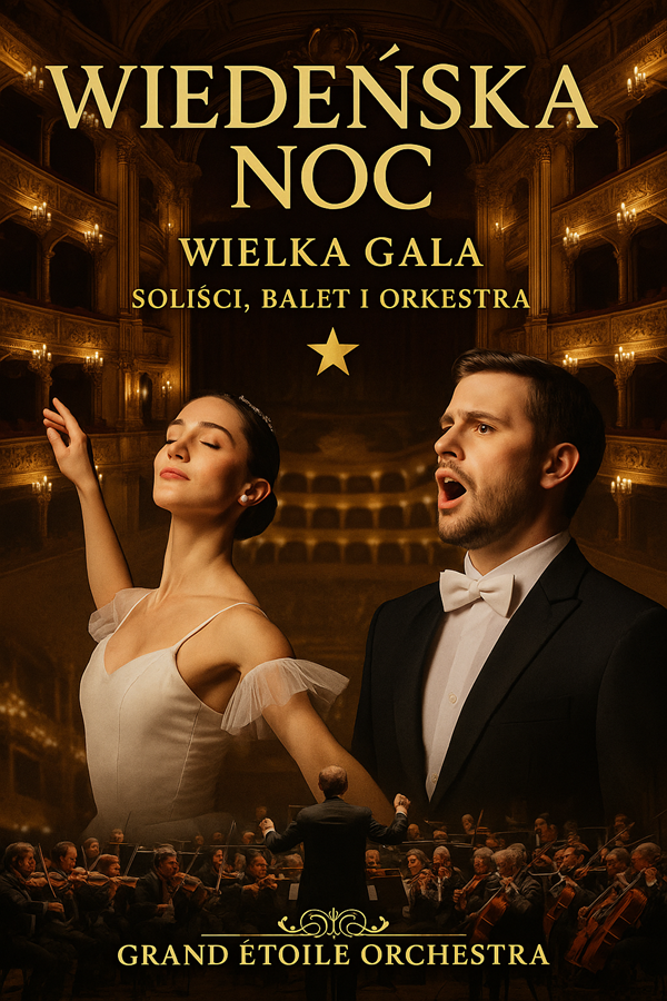 Wiedeńska Noc: Gala Noworoczna z Grand Étoile Orchestra Racibórz
