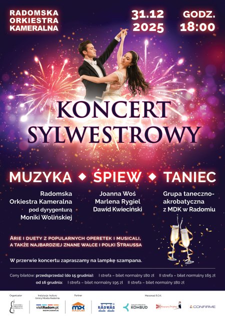 Gala Wiedeńska – Koncert Sylwestrowy 2025 - koncert