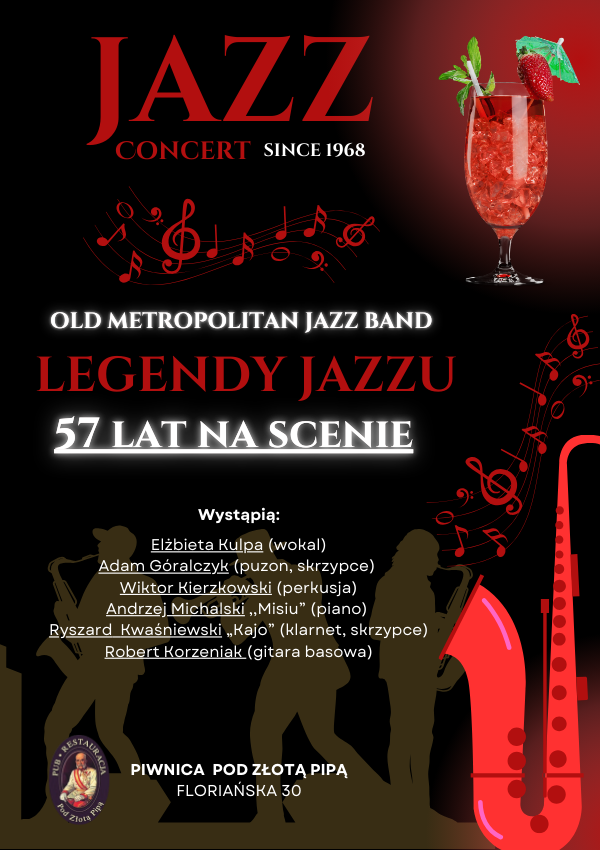 Koncert legend - Old Metropolitan Band Kraków