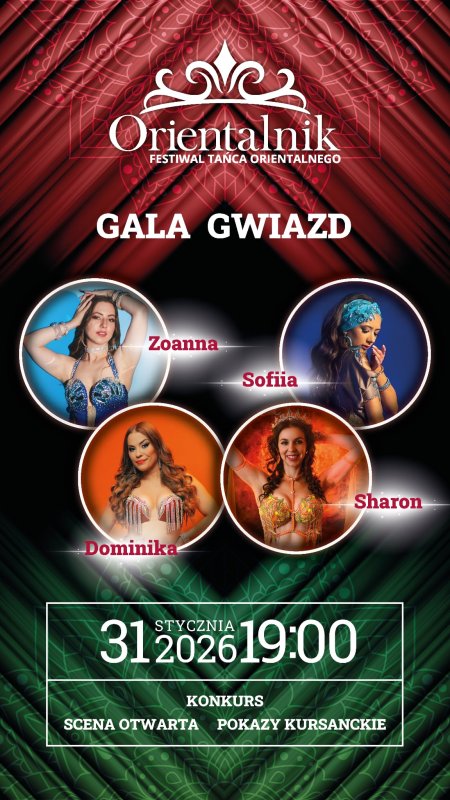 Festiwal Tańca Orientalnik - edycja zimowa 2026 - koncert
