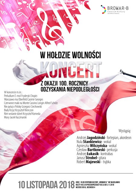 "W hołdzie Wolności" - koncert