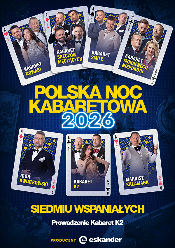 Polska Noc Kabaretowa 2026 Gdynia